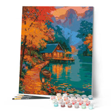 Laden Sie das Bild in den Galerie-Viewer, Herbstliche Auszeit am See