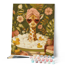 Laden Sie das Bild in den Galerie-Viewer, Schaumbad der Giraffe