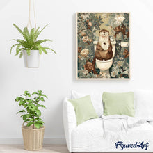 Laden Sie das Bild in den Galerie-Viewer, Blumenthron für den Otter