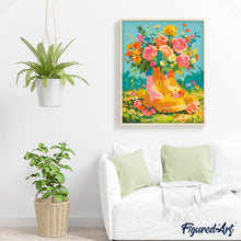 Laden Sie das Bild in den Galerie-Viewer, Blumenstiefel
