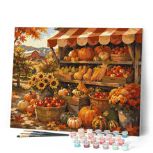 Laden Sie das Bild in den Galerie-Viewer, Rustikaler Herbstmarktstand