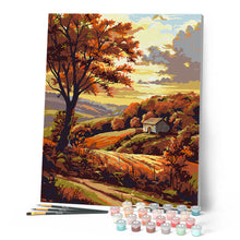 Laden Sie das Bild in den Galerie-Viewer, Herbstliche Landschaft