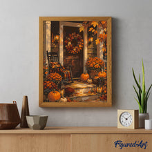 Laden Sie das Bild in den Galerie-Viewer, Gemütliche Herbstveranda