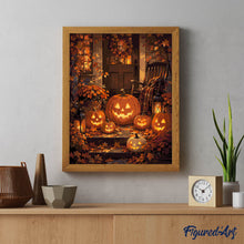 Laden Sie das Bild in den Galerie-Viewer, Jack o Lantern auf der Veranda
