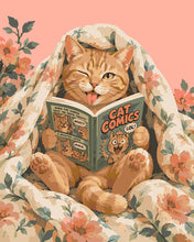 Laden Sie das Bild in den Galerie-Viewer, Malen nach Zahlen Figured'Art – Katzen-Comics