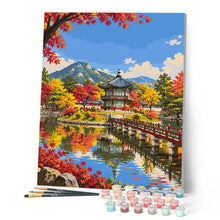 Laden Sie das Bild in den Galerie-Viewer, Gyeongbokgung Palast Spiegelung