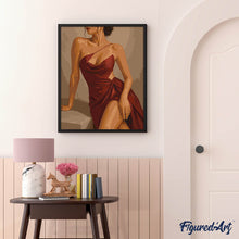 Laden Sie das Bild in den Galerie-Viewer, Das Rote Kleid
