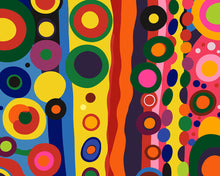 Laden Sie das Bild in den Galerie-Viewer, Malen nach Zahlen Figured'Art – Geometrische Abstraktion