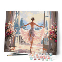 Laden Sie das Bild in den Galerie-Viewer, Tanzende Ballerina Silhouette