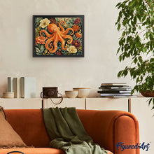 Laden Sie das Bild in den Galerie-Viewer, Krake in Blüten