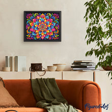 Laden Sie das Bild in den Galerie-Viewer, Regenbogen Mandala