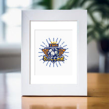 Laden Sie das Bild in den Galerie-Viewer, Mini Serie Diamond Painting - Fußball