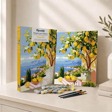 Laden Sie das Bild in den Galerie-Viewer, Geschenkset Malen nach Zahlen - Sommerliche Zitrone