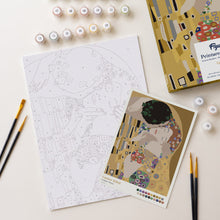 Laden Sie das Bild in den Galerie-Viewer, Geschenkset Malen nach Zahlen - Der Kuss
Gustav Klimt