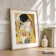 Laden Sie das Bild in den Galerie-Viewer, Geschenkset Malen nach Zahlen - Der Kuss
Gustav Klimt