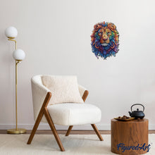 Laden Sie das Bild in den Galerie-Viewer, Holzpuzzle Erwachsene - Lebhafter Löwe