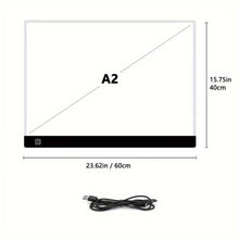 Laden Sie das Bild in den Galerie-Viewer, Unterlage Diamond Painting LED Pad XXL A2