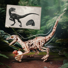 Laden Sie das Bild in den Galerie-Viewer, 3D Puzzle - Velociraptor