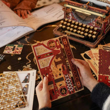 Laden Sie das Bild in den Galerie-Viewer, 3D Puzzle - Magische Schreibmaschine