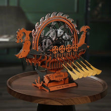 Laden Sie das Bild in den Galerie-Viewer, 3D Puzzle - Viking Drache Schiff