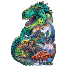 Laden Sie das Bild in den Galerie-Viewer, 2D Holzpuzzle – Jurassic World