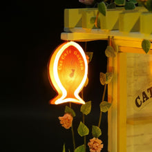 Laden Sie das Bild in den Galerie-Viewer, Miniaturhaus - Garten des Katzenkaffees