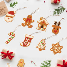 Laden Sie das Bild in den Galerie-Viewer, Malen nach Zahlen Weihnachtsdekoration – Weihnachtsplätzchen Figured'Art