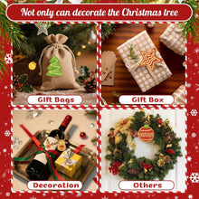 Laden Sie das Bild in den Galerie-Viewer, Malen nach Zahlen Weihnachtsdekoration – Stern, Haus, Rentier und Weihnachtsbaum