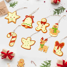 Laden Sie das Bild in den Galerie-Viewer, Malen nach Zahlen Weihnachtsdekoration - Kit Engelsflügel &amp; Sterne Figured'Art