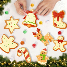 Laden Sie das Bild in den Galerie-Viewer, Malen nach Zahlen Weihnachtsdekoration - Kit Engelsflügel &amp; Sterne