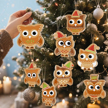 Laden Sie das Bild in den Galerie-Viewer, Malen nach Zahlen Weihnachtsdekoration - Kit Weihnachtswald-Freunde