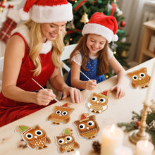 Laden Sie das Bild in den Galerie-Viewer, Malen nach Zahlen Weihnachtsdekoration - Kit Weihnachtswald-Freunde