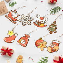Laden Sie das Bild in den Galerie-Viewer, Malen nach Zahlen Weihnachtsdekoration - Kit Freudige Ikonen 2 Figured'Art