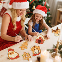 Laden Sie das Bild in den Galerie-Viewer, Malen nach Zahlen Weihnachtsdekoration - Kit Freudige Ikonen 3