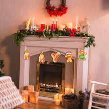 Laden Sie das Bild in den Galerie-Viewer, Malen nach Zahlen Weihnachtsdekoration - Kit Lebkuchenträume