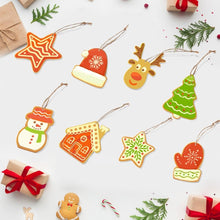 Laden Sie das Bild in den Galerie-Viewer, Malen nach Zahlen Weihnachtsdekoration - Kit Weihnachtsdorf Figured'Art