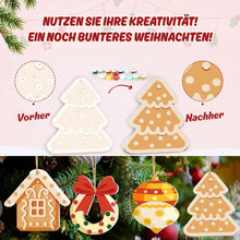 Laden Sie das Bild in den Galerie-Viewer, Malen nach Zahlen Weihnachtsdekoration - Kit Gemütlicher Kamin