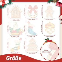 Laden Sie das Bild in den Galerie-Viewer, Malen nach Zahlen Weihnachtsdekoration - Kit Gemütlicher Kamin