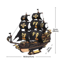 Laden Sie das Bild in den Galerie-Viewer, 3D Puzzle - Das Seepferdchenschiff