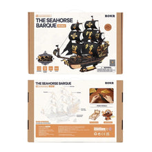 Laden Sie das Bild in den Galerie-Viewer, 3D Puzzle - Das Seepferdchenschiff