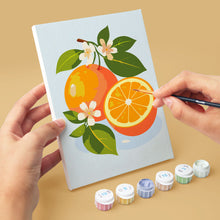 Laden Sie das Bild in den Galerie-Viewer, Mini Malen nach Zahlen 15x20 cm (6 Stück) - Gartenfrüchte