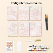 Laden Sie das Bild in den Galerie-Viewer, Mini Malen nach Zahlen 15x20 cm (6 Stück) - Geschenke der Liebe