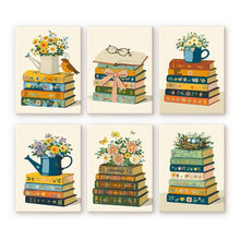 Laden Sie das Bild in den Galerie-Viewer, Mini Malen nach Zahlen 15x20 cm (6 Stück) - Blüten und Seiten Figured'Art