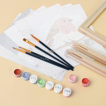 Laden Sie das Bild in den Galerie-Viewer, Mini Malen nach Zahlen 15x20 cm (6 Stück) - Winter Hygge