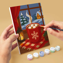 Laden Sie das Bild in den Galerie-Viewer, Mini Malen nach Zahlen 15x20 cm (6 Stück) - Weihnachtserinnerungen