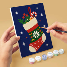 Laden Sie das Bild in den Galerie-Viewer, Mini Malen nach Zahlen 15x20 cm (6 Stück) - Festliche Winterfavoriten