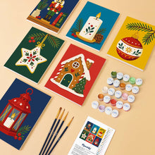 Laden Sie das Bild in den Galerie-Viewer, Mini Malen nach Zahlen 15x20 cm (6 Stück) - Weihnachtstraditionen