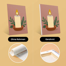 Laden Sie das Bild in den Galerie-Viewer, Mini Malen nach Zahlen 15x20 cm (6 Stück) - Weihnachtsbaumschmuck-Kollektion