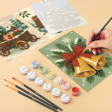 Laden Sie das Bild in den Galerie-Viewer, Mini Malen nach Zahlen 15x20 cm (6 Stück) - Weihnachtsgeschichtenbuch