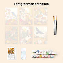 Laden Sie das Bild in den Galerie-Viewer, Mini Malen nach Zahlen 15x20 cm (6 Stück) - Wilde Herbsternte